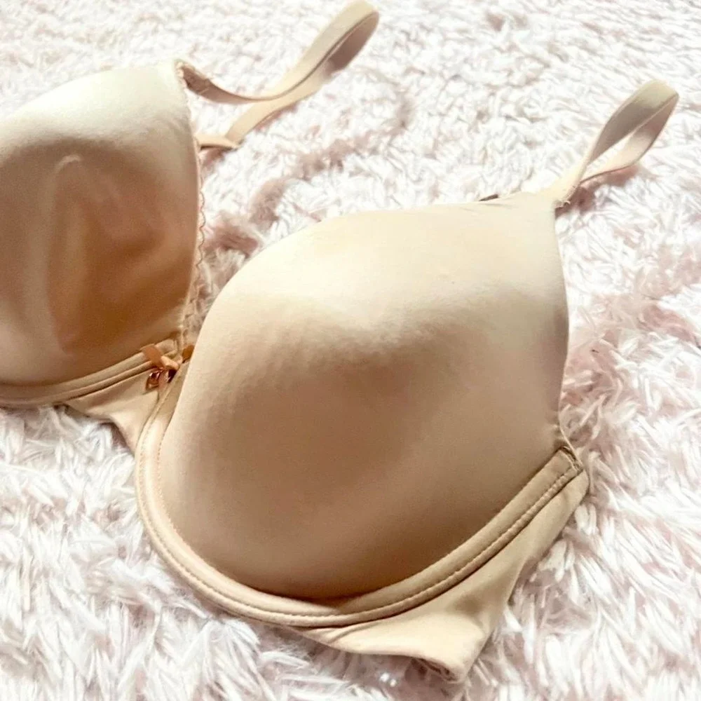 Victorias Secret Nude Classic‎ Timeless Lightly Padded Tshirt Bra Womens 36C